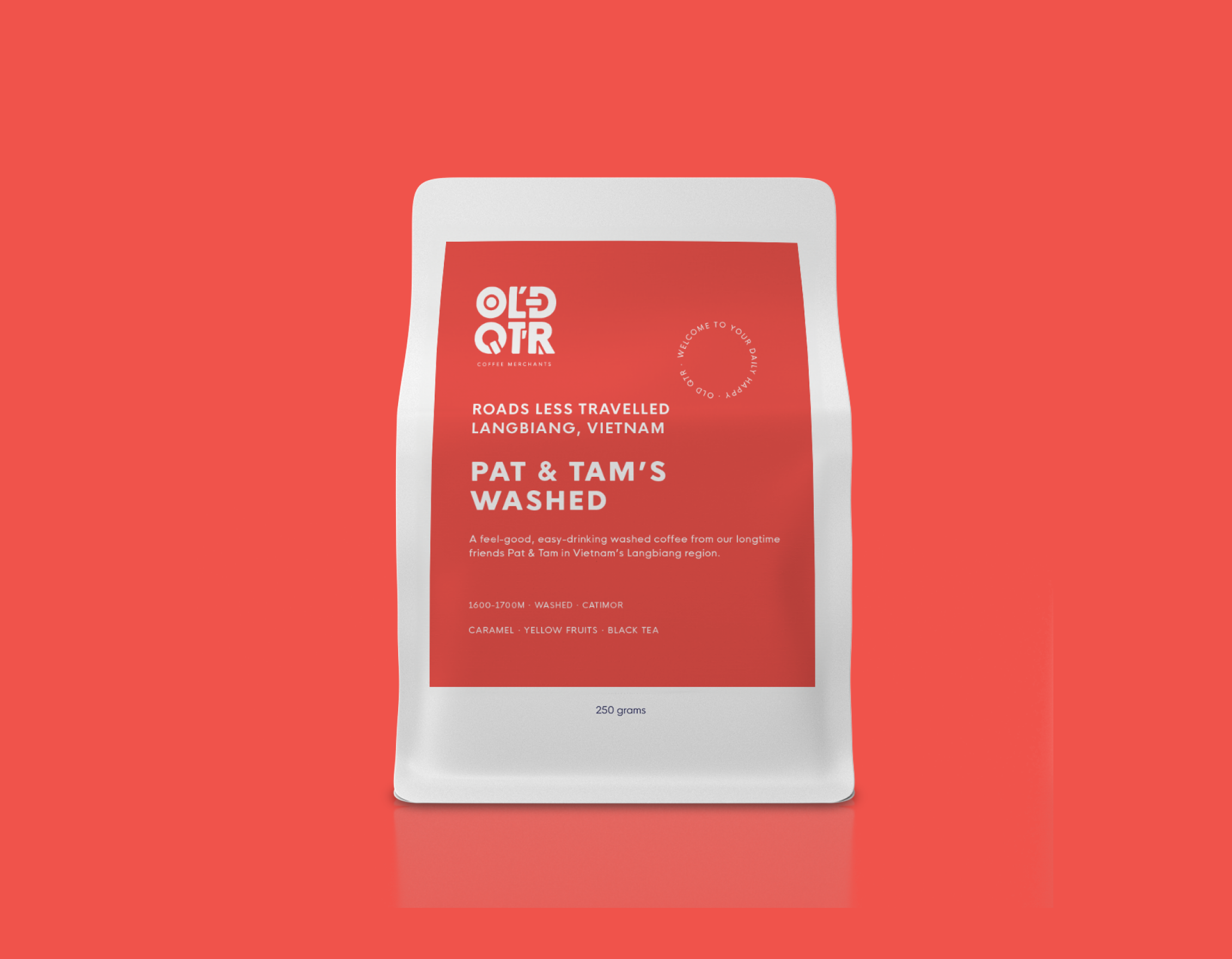 Old Quarter Coffee Merchants – Home of Daily Happy - Roasters of the best sustainable, organic, ethical & Direct Trade Specialty Coffee from Southeast Asia. Based in Ballina NSW (Just south of Byron bay) Available for Wholesale. Picture of Single Origin Vietnam K’Ho Coffee Farming Partner